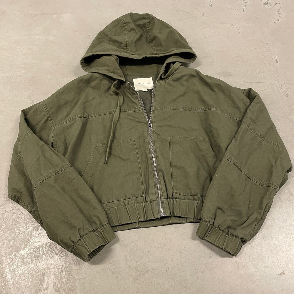 Y2K Aeropostale cropped workwear jacket